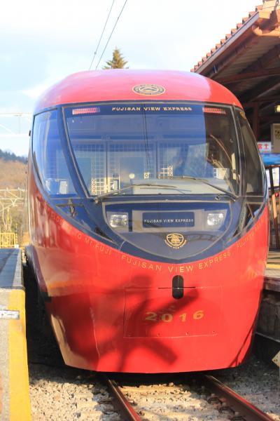 富士山ビュー特急スイーツプランで乗車＋富士急の電車たち