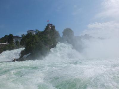 スイス旅行⑦ラインの滝を感じに
