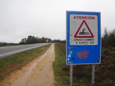 201703スペイン巡礼の旅　コンポステーラへのラスト115km２日目（スペイン）