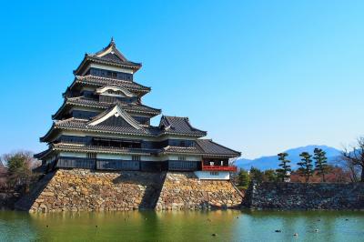 初春の信州ひとり旅（後編）～城下町・松本の昼間の風景と夜景