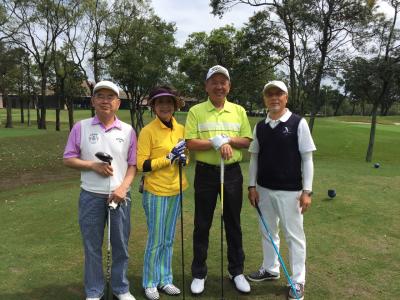 日本の往年の女優を連れて台湾ゴルフ旅行 その1