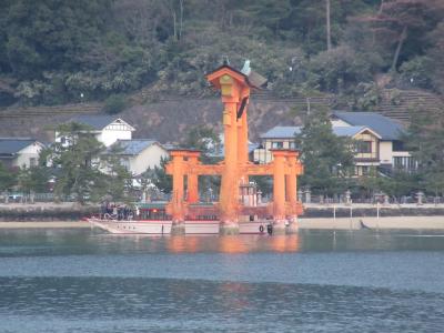 2017年3月26日：世界遺産の旅in広島（初日・後編）　相生橋～世界遺産航路で宮島入り～宮島シーサイドホテル