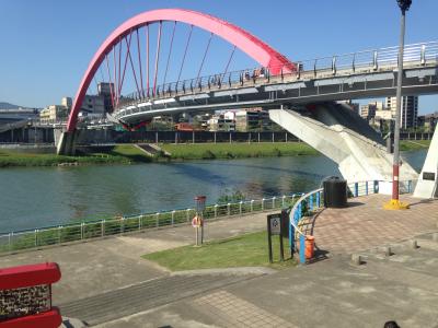 ちょっとだけかえって来ました台北。YouBikeで運動1/2 基隆河サイクリング