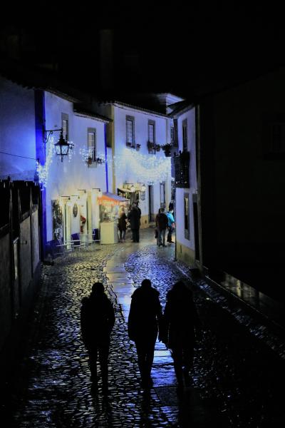 レンタカーで巡る、年末年始のポルトガル〈１３－１０〉　～谷間の真珠・オビドスの夜～