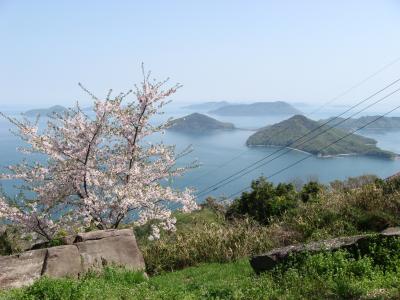 紫雲出山へ花見