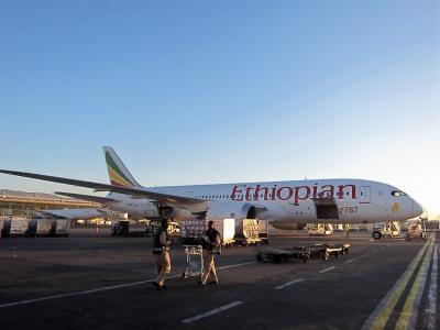 エチオピア航空 ビジネスクラス [香港→アディスアベバ→ケープタウン]　　南アフリカ・ザンビア・ジンバブエ 2
