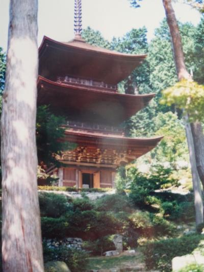 1986年(昭和61年)9月滋賀(木ノ本（浄真寺） 渡岸寺　長浜（大通寺） 琵琶湖(竹生島) 安土城 彦根(城 竜潭寺) 湖東三山 永源寺) 