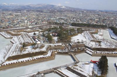 俄か乗り鉄、北の大地へ・・・函館編②五稜郭は本当に美しかった＆帰りの大移動編