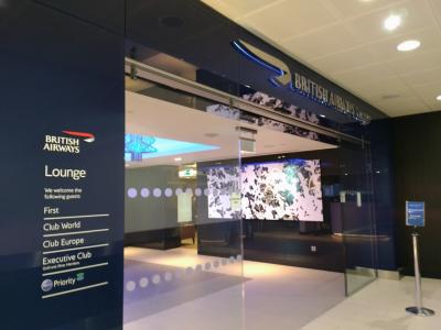 ロンドンガトウィック空港BAファーストクラスラウンジ訪問記