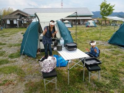 子連れキャンプ　リベンジ