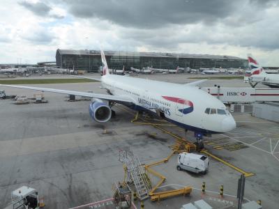 英国航空のPエコノミークラスで東京-ロンドン-ダブリン往復