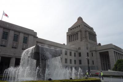 日本国憲法施行７０周年　国会議事堂へ行く