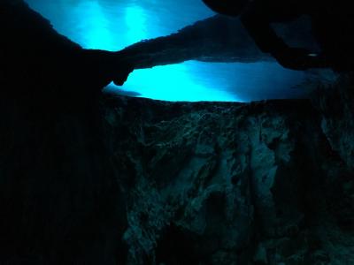 念願の青の洞窟