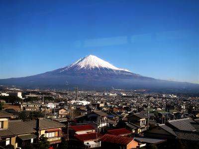 ［青春18きっぷ　2016冬－最終回］　富士山を追いかけて②＆雪見鉄・雪見風呂・雪見酒　【身延線・中央本線】