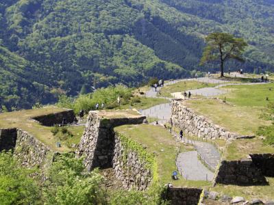 天空の城・竹田城跡と三田の花の絨毯散策の旅　２－１竹田城跡編