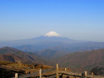 原点回帰の山旅　丹沢　－新緑と山桜と富士山－　２