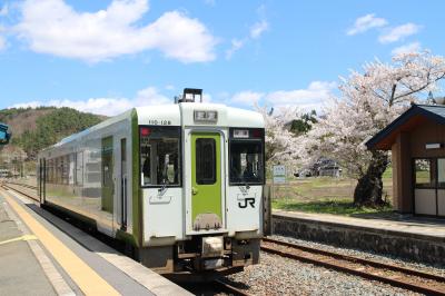 上米内駅、米内浄水場、高松の池、盛岡の桜を訪ねる。それに岩手山の絶景も、東北でよかった！