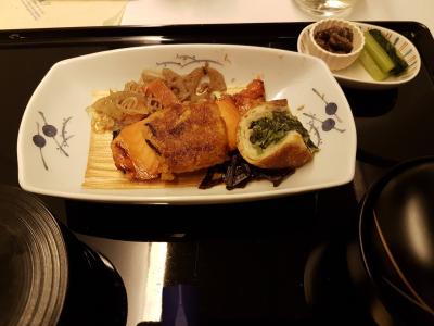 ANAビジネスクラス 機内食 3回分