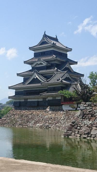 日帰り松本城と四柱神社