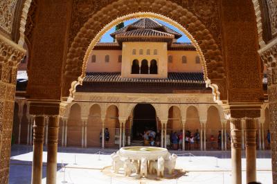 ２０１６真夏のスペイン周遊（11）世界遺産アルハンブラ宮殿　イスラム建築の傑作ナスル宮殿