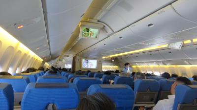 ＡＮＡの旅作利用で行く、東京１泊２日の旅＆クリニック年一通院【久し振りにＡＮＡのＢ７７７－３００搭乗と、羽田空港から泉岳寺駅前のホテルに移動編】