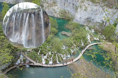 湖と滝が作り出す幻想的なプリトヴィツェ湖