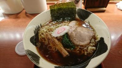 新白河　新幹線待ち２０分で食事