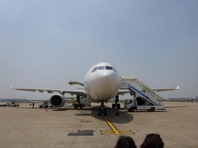 中国東方航空で上海浦東空港の乗り継ぎ　2017年4月編