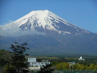 富士山と対話する～～♪