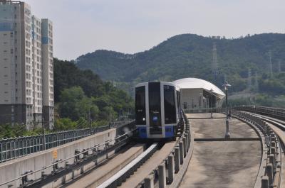 2017年5月釜山鉄道旅行6（地下鉄4号線）