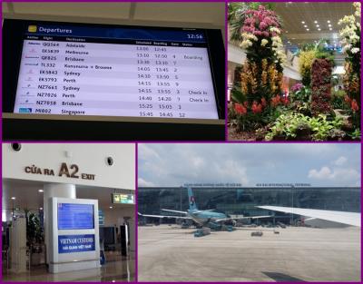 ２０１７年５月ハノイ・シンガポール旅行記 　①　 「ダーウィン空港からの出発とハノイの初日まで」　２０１７年５月１０日～２０１７年５月２４日