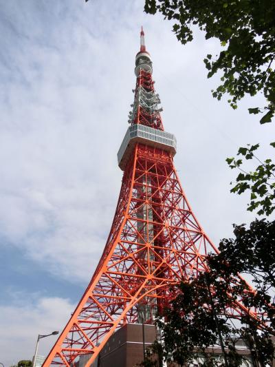 東京タワーへ(2017年4月)