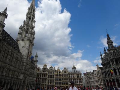 初のベルギーは、ブリュッセル5時間観光