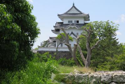 2017初夏、日本百名城の伊賀上野城(2/10)：上野公園、城代役所址、発掘調査後の名称