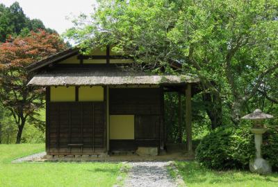 2017初夏、日本百名城の岩村城(5/11)：岩村城下町(5)：太鼓櫓、岩村歴史資料館、茶室