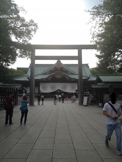 ANAプレミアムクラスで行く　東京　市ヶ谷　靖国神社