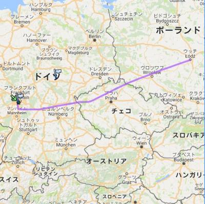 FRA-NGO LH0736便。A340-300に乗りました。ポルトガル旅行完了・無事帰国です。ありがとうございました。