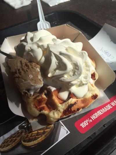 ベルギーワッフル、2種類あるんだね🌟