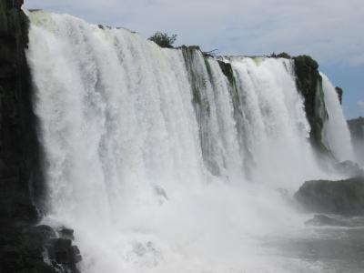 ブラジル　「行った所・見た所」　イグアスの滝（ブラジル側）見物
