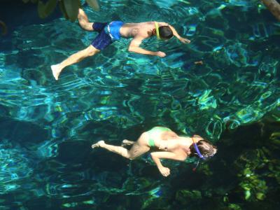 楽園のカリブ海クルーズ（５日目終日航海、６日目メキシコ本島に上陸！グランセノーテにてシュノーケリング！！）