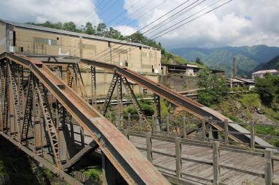 かつての銅山都市足尾の跡