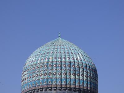 ２０１７GW　ウズベキスタンとイスタンブールひとり旅　サマルカンド１日目　ホテル周辺