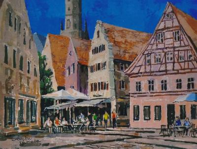 ネルトリンゲン スケッチ旅行