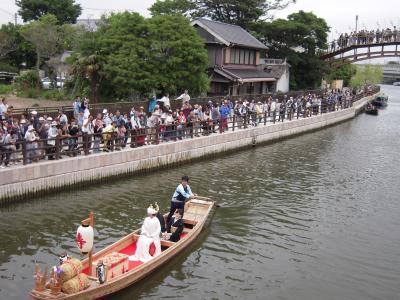 潮来花嫁さんは舟でゆく