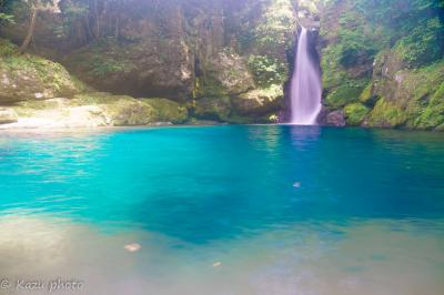 One day Short trip in 高知☆にこ淵の仁淀ブルーとモネの庭は素晴らしかった☆