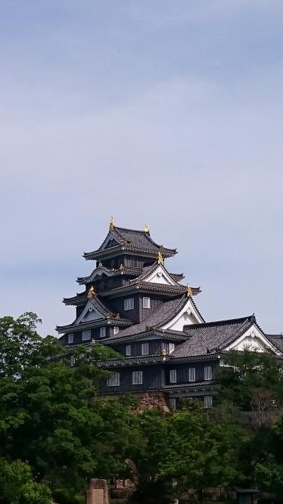 岡山城と後楽園