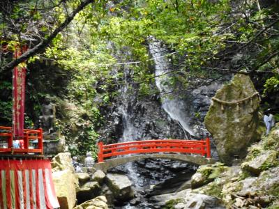 犬鳴山で修験道体験　滝修行も！