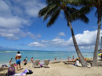 ハワイ大好き　夫婦のんびり旅行2017年　出発～１日目