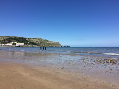  ビーチとミニハイキング☆Llandudno