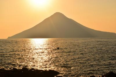 開聞岳　日帰り登山　海に浮かぶ薩摩の富士